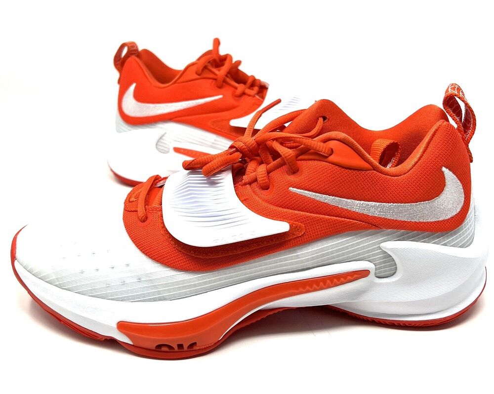 Nike Giannis Zoom Freak 3 TB Orange Mens Size 9.5 Basketball Shoes DM7378-802